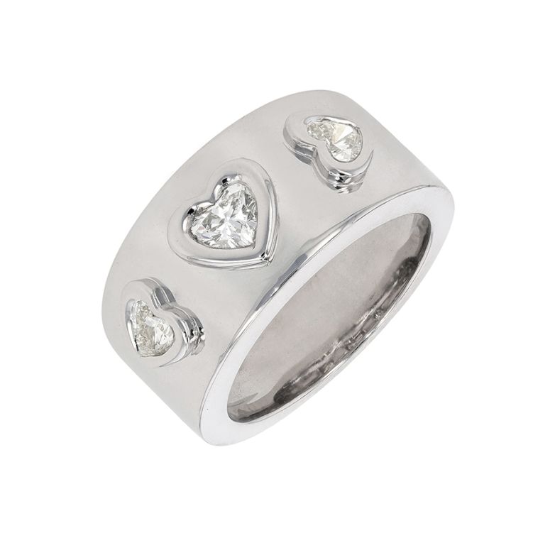 Bague diamants 0.66 carat or blanc 15.04g Comme neuf -  reconditionné disponible sur Gemme Les Bijoux
